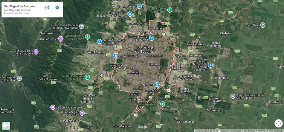 Presentación del mapa