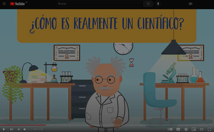 video: ¿Cómo te imaginás a un científico?