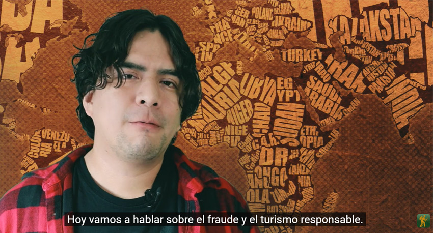 Fotograma de presentación del video